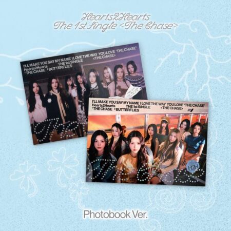 Hearts2Hearts - 1st Single Album [The Chase] (PhotoBook Ver.) (Random Ver.)