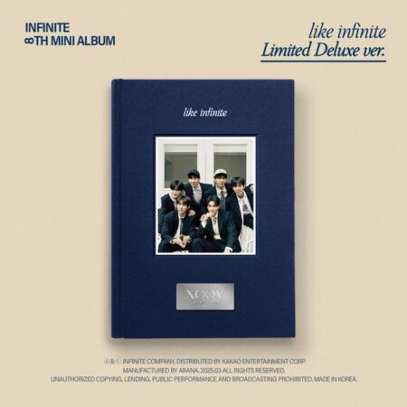 INFINITE - 8th Mini Album [LIKE INFINITE] (Limited Deluxe Ver.)