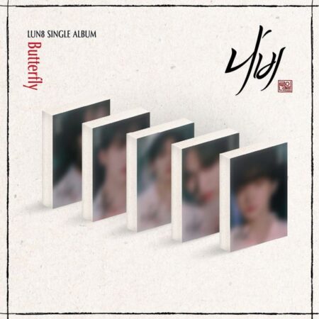 LUN8 - Single Album [나비] (PLVE) (Jun Woo Ver.)
