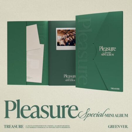 TREASURE - SPECIAL MINI ALBUM [PLEASURE] [GREEN VER.]