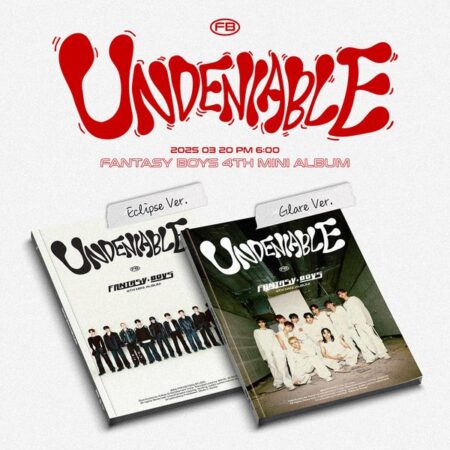 [2CD SET] FANTASY BOYS - 4th Mini Album [UNDENIABLE]