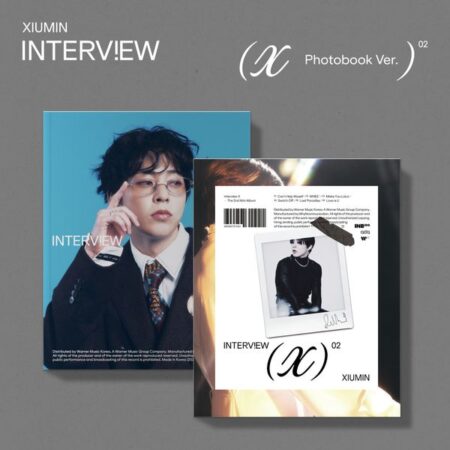 [2CD SET] XIUMIN - 2nd Mini Album [Interview X] (Photobook Ver.)