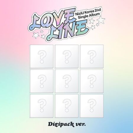 NiziU - 2nd Single Album [LOVE LINE] (Digipack Ver.) (Random Ver.)