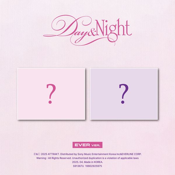 [2CD SET] FIFTY FIFTY - 3rd Mini Album [Day & Night] (EVER Ver.) : kpopita