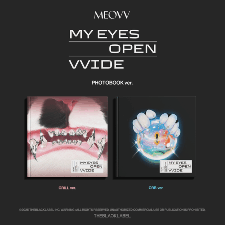 [2CD SET] MEOVV - 1st EP ALBUM 'MY EYES OPEN VVIDE' (PHOTOBOOK ver.)