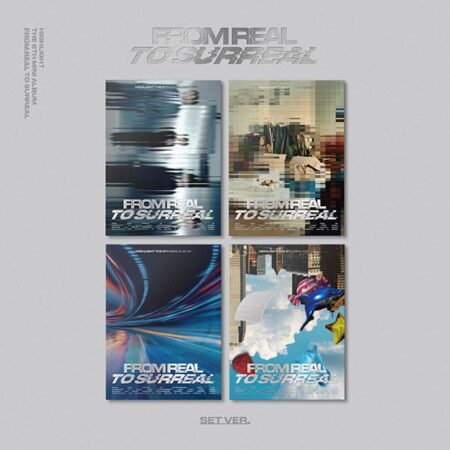 [4CD SET] Highlight - 6th Mini Album [From Real to Surreal]