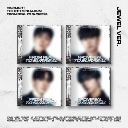 [4CD SET] Highlight - 6th Mini Album [From Real to Surreal] (JEWEL Ver.)