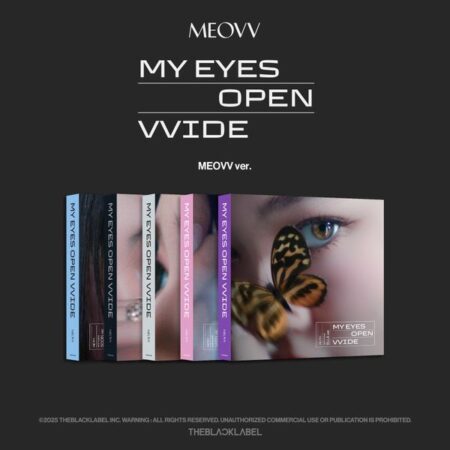 [5CD SET] MEOVV - 1st EP ALBUM 'MY EYES OPEN VVIDE' (MEOVV ver.)