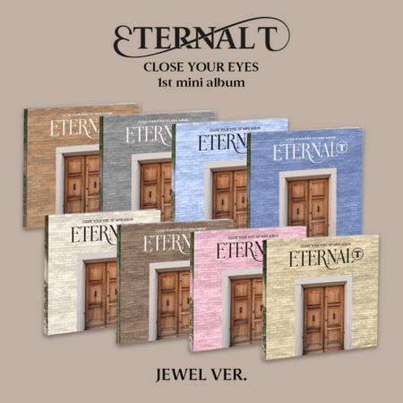 [8CD SET]CLOSE YOUR EYES - The 1st Mini Album [ETERNALT] (JEWEL Ver.)