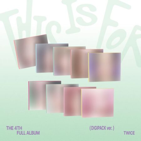 [JYP SHOP Gift] [9CD SET] TWICE - 4TH FULL ALBUM [THIS IS FOR] (DIGIPACK Ver.)
