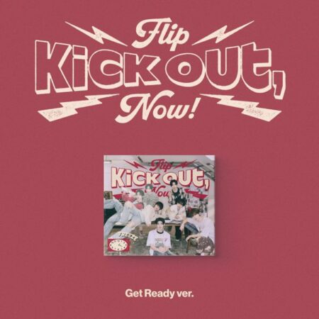 [JYP SHOP Gift] KickFlip - 2nd Mini Album [Kick Out, Flip Now!] (Digipack) (Get Ready Ver.)