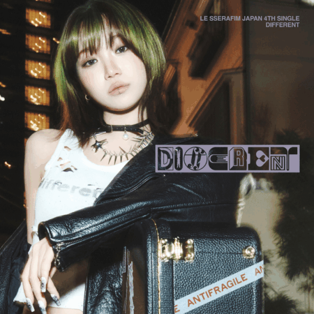 LE SSERAFIM - JAPAN 4th Single Album [DIFFERENT] (KIM CHAEWON Ver.)