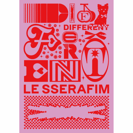 LE SSERAFIM - JAPAN 4th Single Album [DIFFERENT] (Limited Edition NOSTALGIC YLANG)