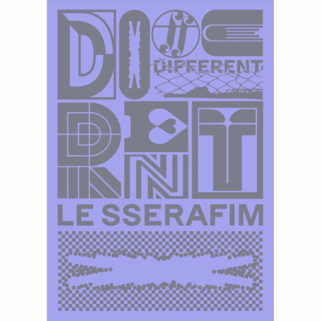 LE SSERAFIM - JAPAN 4th Single Album [DIFFERENT] (Limited Edition OFFBEAT CLOVE)
