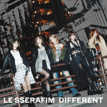LE SSERAFIM - JAPAN 4th Single Album [DIFFERENT] (Standard Ver.)