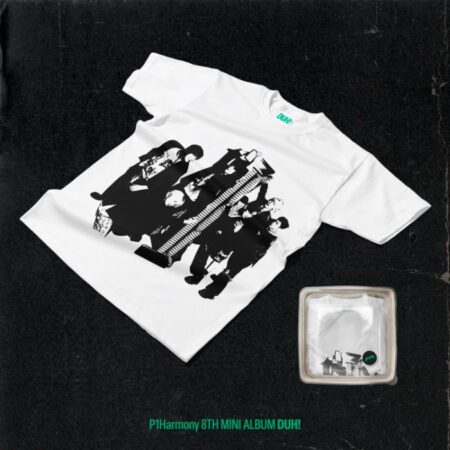 P1Harmony - 8th Mini Album [DUH!] (Plain White T Ver.)