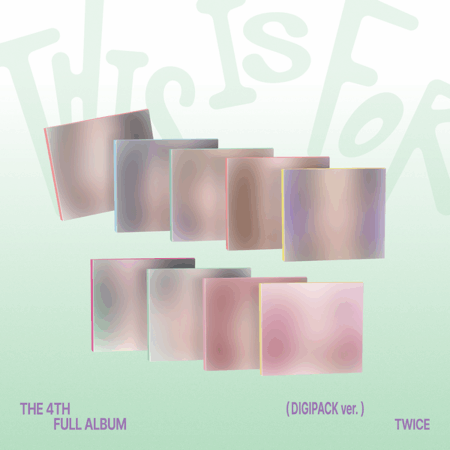 TWICE - 4TH FULL ALBUM [THIS IS FOR] (DIGIPACK Ver.) (Random Ver.)