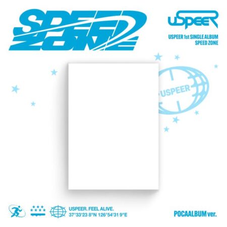 USPEER - 1st Single Album [SPEED ZONE] (POCA ALBUM Ver.)