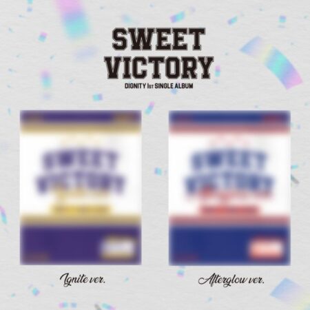 [2CD SET] DIGNITY - 1st Single Album [SWEET VICTORY]