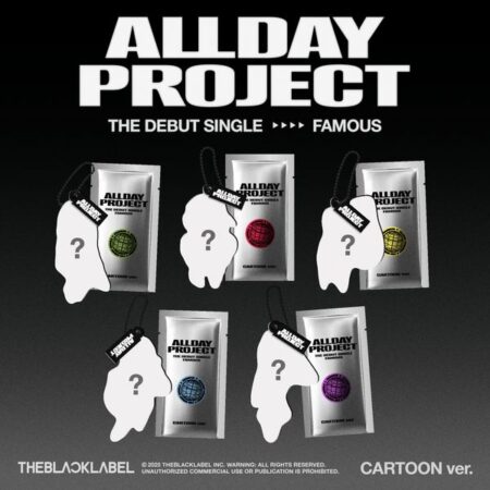 [5CD SET] ALLDAY PROJECT - The Debut Single 'FAMOUS' (CARTOON ver.)
