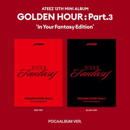 ATEEZ - 12th Mini Album [GOLDEN HOUR : Part.3 ‘In Your Fantasy Edition’] (Random Ver.)