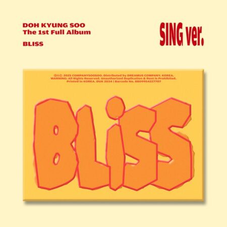 DOH KYUNG SOO - 1st Album [BLISS] (Sing Ver.)