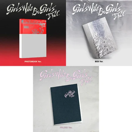 [JYP SHOP Gift] [3CD SET] ITZY - [Girls Will Be Girls] (Photobook + Folder + Box Ver.)