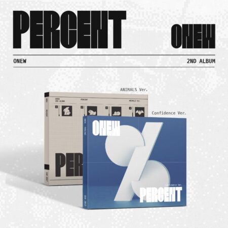 [2CD SET] ONEW - 2nd Album [PERCENT] (Digipack Ver.)