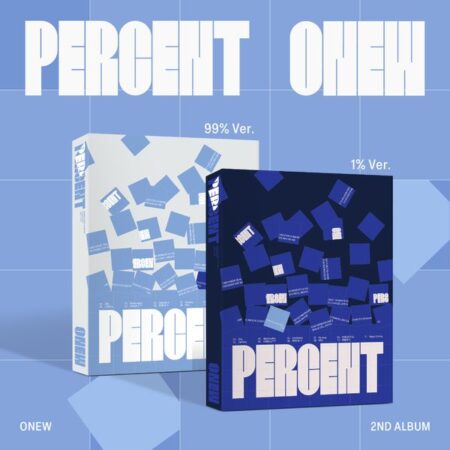 [2CD SET] ONEW - 2nd Album [PERCENT] (Photobook Ver.)