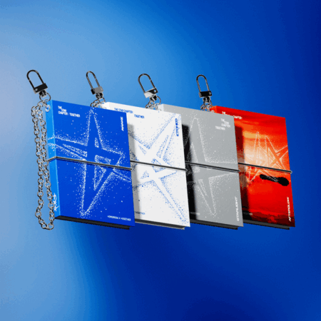 [4CD SET] TOMORROW X TOGETHER (TXT) - Album [별의 장: TOGETHER] (Mini Book Keyring Ver.)