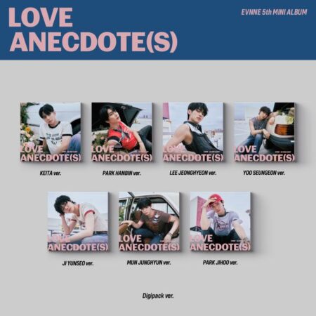 [7CD SET] EVNNE - 5th Mini Album [LOVE ANECDOTE(S)] (Digipack Ver.)