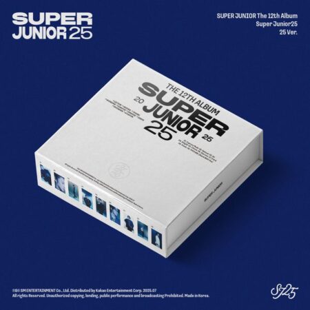 SUPER JUNIOR - 12th Album [Super Junior25] (25 Ver.)