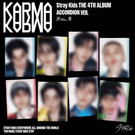 [8CD SET] Stray Kids - 4th Album [KARMA] (ACCORDION Ver.)