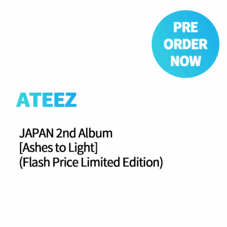 ATEEZ - JAPAN 2nd Album [Ashes to Light] (Flash Price Limited Edition)