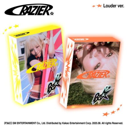 BoA - 11th Album [Crazier] (Louder Ver.) (Random Ver.)