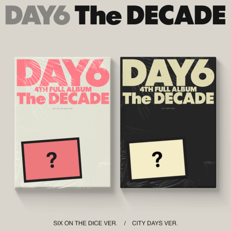 [FANS SHOP Gift] DAY6 - 4th Album [The DECADE] (Random Ver.)