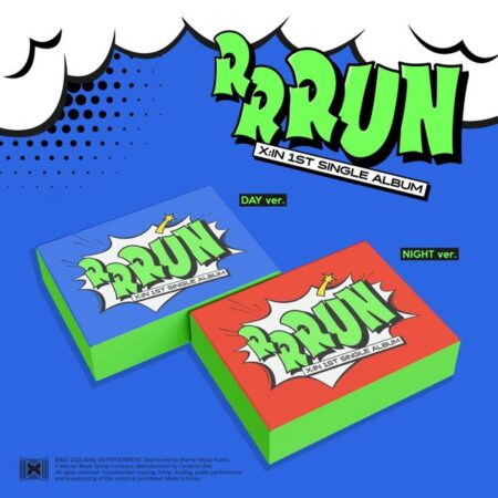 X:IN - 1st Single Album [RRRUN] (Random Ver.)