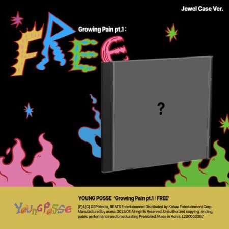 YOUNG POSSE - 4th EP Album [Growing Pain pt.1 : FREE] (Jewel Case Ver.)