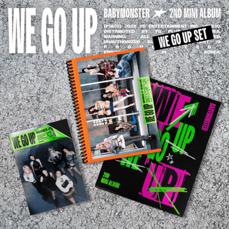 BABYMONSTER - 2nd MINI ALBUM [WE GO UP] WE GO UP SET