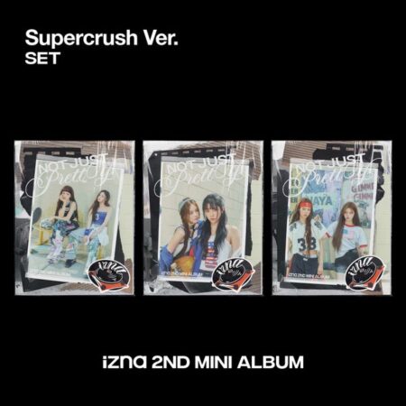 [SET] izna - 2nd Mini Album [Not Just Pretty] (POSTERBOOK Ver.) (Supercrush Ver.)