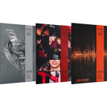 TREASURE - 3RD MINI ALBUM [LOVE PULSE] METAL / STREET / ROCKCHIC VER. SET