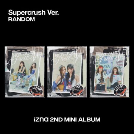 izna - 2nd Mini Album [Not Just Pretty] (POSTERBOOK Ver.) (Supercrush Ver.) (Random Ver.)