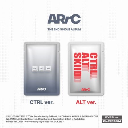 [2CD SET] ARrC - 2nd Single Album [CTRL+ALT+SKIID] (CTRL & ALT Ver.)