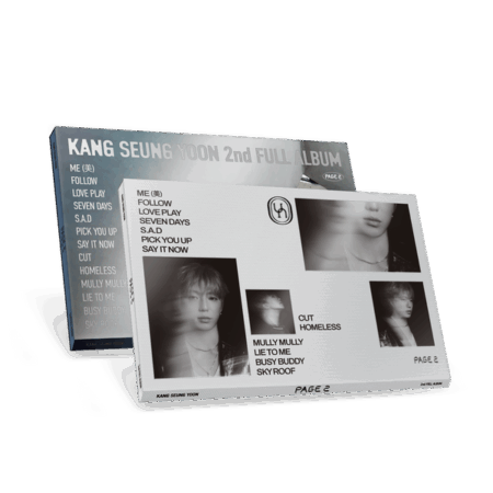 [2CD SET] KANG SEUNG YOON - 2nd FULL ALBUM [PAGE 2]