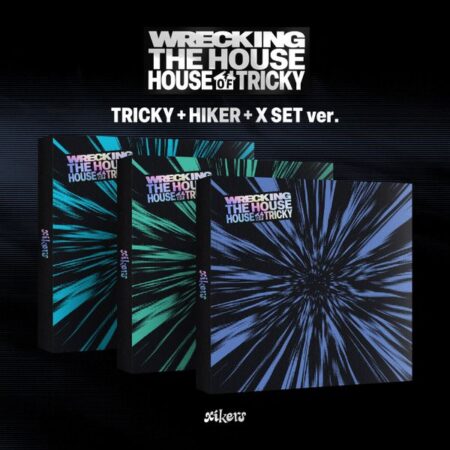 [3CD SET] xikers - 6th Mini Album [HOUSE OF TRICKY : WRECKING THE HOUSE]