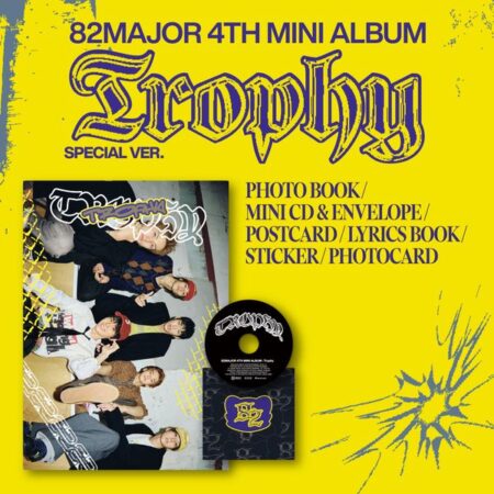82MAJOR - 4th Mini Album [Trophy] (Special Ver.)