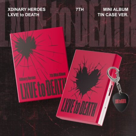 [FANS SHOP Gift] Xdinary Heroes - 7th Mini Album [LXVE to DEATH] (TIN CASE Ver.)