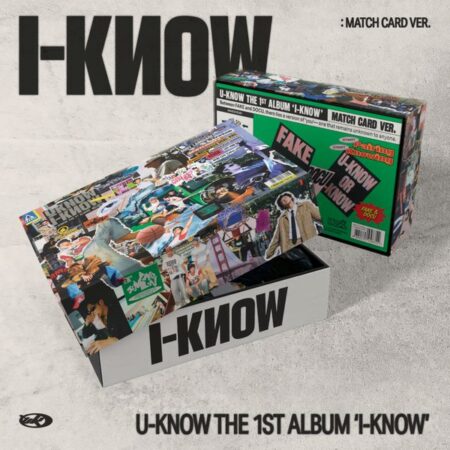 U-KNOW - 1st Album [I-KNOW] (Match Card Ver.) (SMART ALBUM)