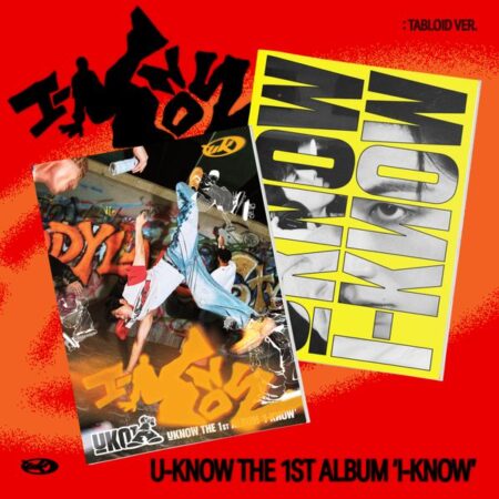 U-KNOW - 1st Album [I-KNOW] (Tabloid Ver.) (Random Ver.)