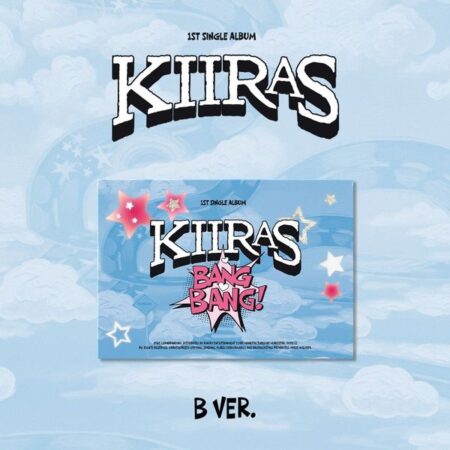 KIIRAS - 1st Single Album [BANG BANG!] (B Ver.) (POCA)